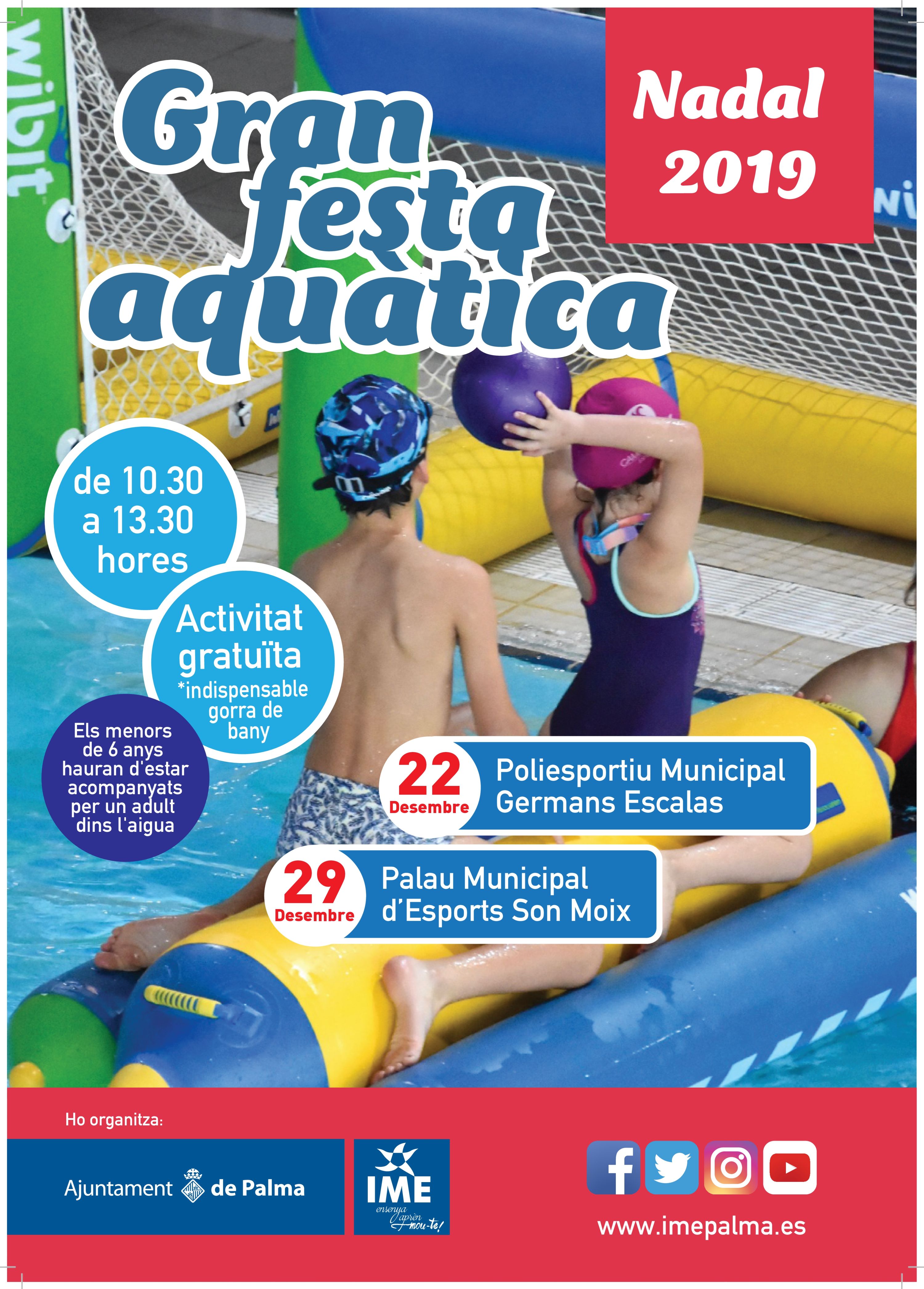 Fiesta Aquàtica Navidad 2019 IME